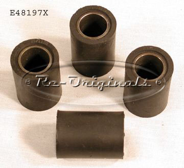 A arm bushings, lower. - E48197