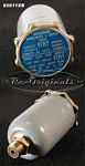 E0011XB Brake fluid reservoir, NOS, aluminum, blue Fiat cap.
