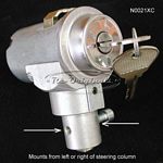 Ignition switch, new manufacture, fits left or right side of steering column. - N0021XC